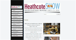 Desktop Screenshot of heathcoteonshow.com.au